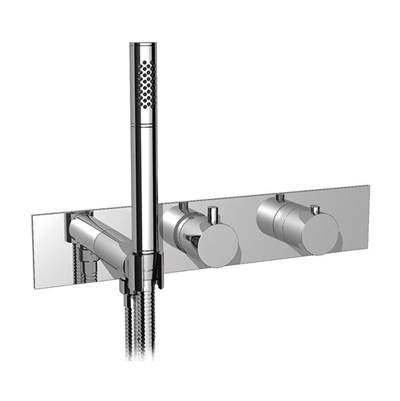 Ca'bano CA36020T175- Thermostatic trim with hand shower and 2 way diverter