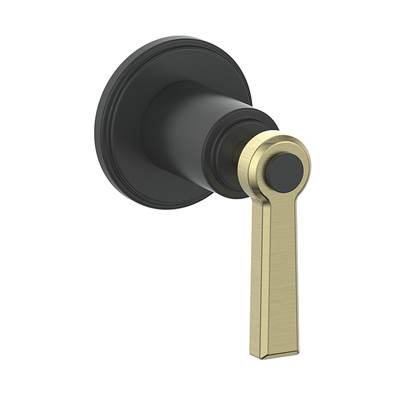 Vogt TM.Z1.01.GB- Zehn Trim for 3/4' Thermostatic Volume Control Valve Matte Gold Matte Black