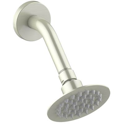 Vogt SA.02.0404.BN- Round Shower Head with 6' Wall Arm 4' Brushed Nickel
