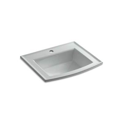 Kohler 2356-1-95- Archer® Drop-in bathroom sink with single faucet hole | FaucetExpress.ca