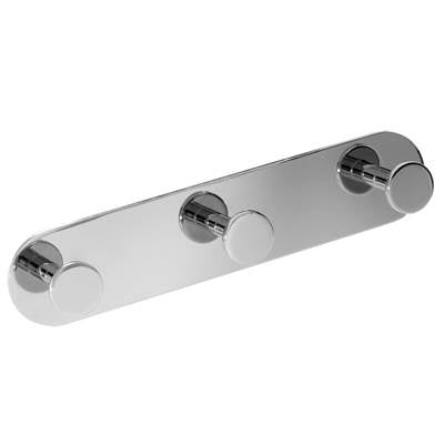 Laloo 7118-3 C- 3 Hook Strip - Chrome | FaucetExpress.ca