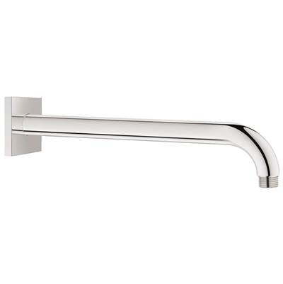 Grohe 27489000- 12'' Wall Shower Arm w/Square Flange | FaucetExpress.ca