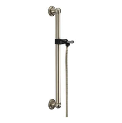 Delta 56302-SS- Ada Kit - Trad Wall Grab Bar, Mount, 60'' Extendible Hose | FaucetExpress.ca