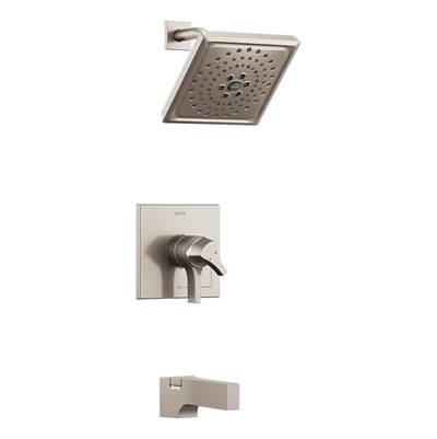 Delta T17474-SS- 17 Series Multichoice H2Okinetic Tub/Shower Trim | FaucetExpress.ca