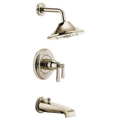 Brizo T60461-PN- Tempassure Thermostatic Tub And Shower | FaucetExpress.ca