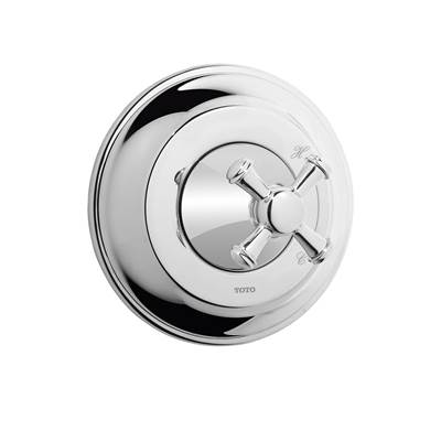 Toto TS220P#CP- Trim Vivian Pressure Balance Cross Handle | FaucetExpress.ca