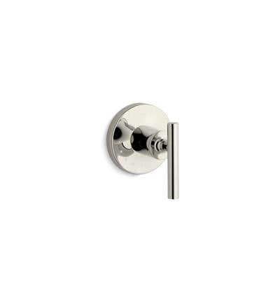 Kohler T14490-4-SN- Purist® Valve trim with lever handle for volume control valve, requires valve | FaucetExpress.ca