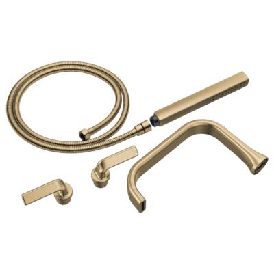 Brizo T70367-GL - 2H Tub Filler Trim Kit - Twist Lever