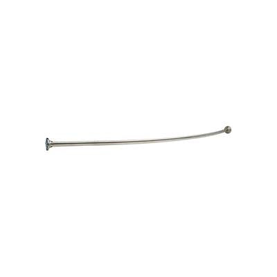Delta 42206-SS- 6'' Curved Shower Rod With 6'' Bow | FaucetExpress.ca
