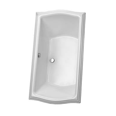 Toto ABY784N#01YCP- Acrylic Soaker Clayton 7236 Cotton Cp Grab Bar | FaucetExpress.ca