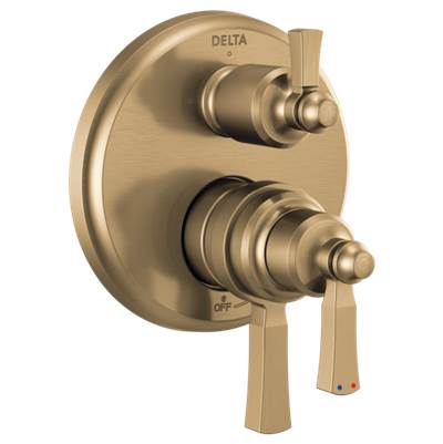 Delta T27856-CZ- Integrated Diverter Trim 3S   2L 17S | FaucetExpress.ca