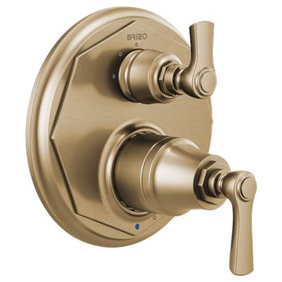 Brizo T75P560-GL- Pressure Balance Valve With Integrated 3-Function Diverter T | FaucetExpress.ca