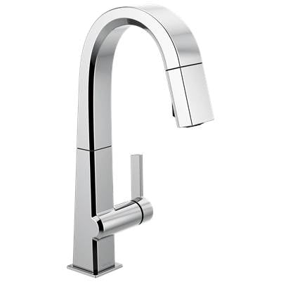 Delta 9993-DST- Single Handle Pull Down Bar/Prep Faucet | FaucetExpress.ca