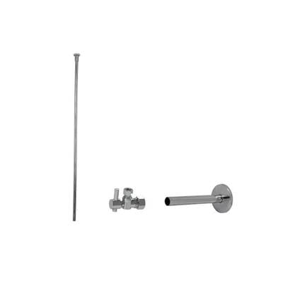 Mountain Plumbing MT582BL-NL- Mini-Lever, 1/4-Turn Ball- Toilet Supply Kit