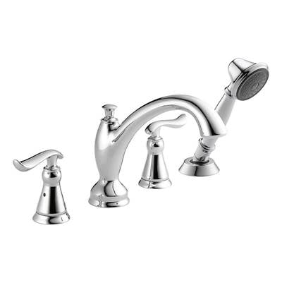 Delta T4794- Linden Roman Tub Faucet With Handshower Trim | FaucetExpress.ca