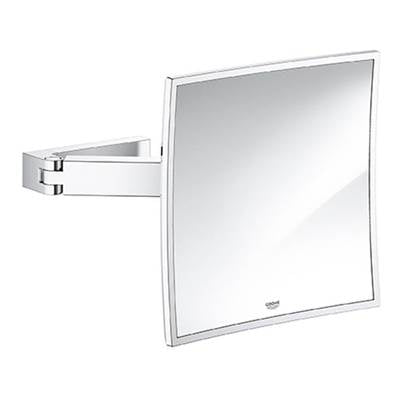Grohe 40808000- Selection Cube Shaving Mirror | FaucetExpress.ca