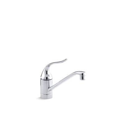 Kohler 15175-P-CP- Coralais® single-hole kitchen sink faucet with 8-1/2'' spout, ground joints and lever handle | FaucetExpress.ca