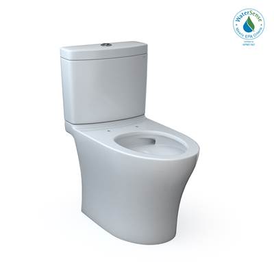 Toto CST446CEMGN#01- Toto Aquia Iv Two-Piece Elongated Dual Flush 1.28 And 0.9 Gpf Skirted Toilet With Cefiontect Cotton White