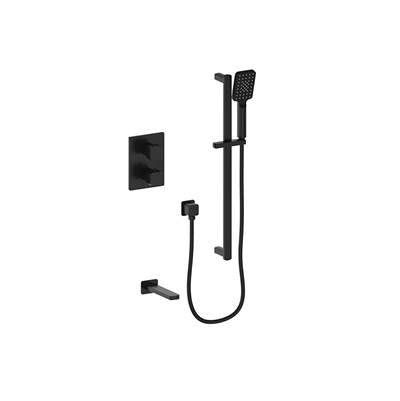 Vogt TM.NU.220.500.CC- Niveau Trim for 2-Way Thermostatic Set - Handheld and Spout Chrome