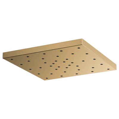 Brizo 81986-GL-2.5 - 14" H2O Square Raincan 1-Setting