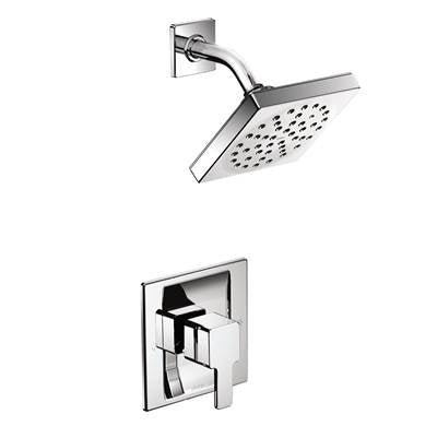 Moen TS2712- 90-Degree Posi-Temp Single-Handle 1-Spray Shower Faucet Trim Kit in Chrome (Valve Not Included)