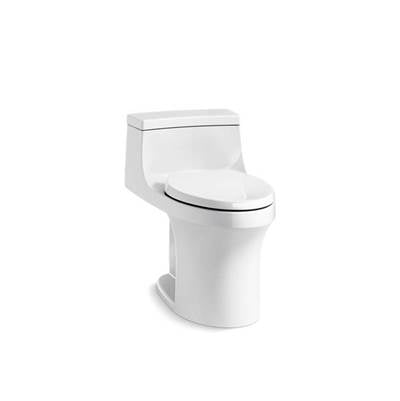 Kohler 5172-RA-0- San Souci® Comfort Height® One-piece compact elongated 1.28 gpf chair height toilet with right-hand trip lever, and slow close seat | FaucetExpress.ca