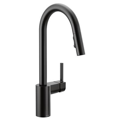 Moen 7565BL- Align Single-Handle Pull-Down Sprayer Kitchen Faucet with Reflex in Matte Black