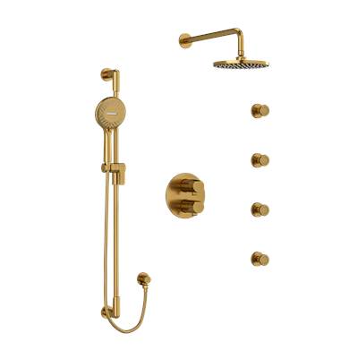 Riobel KIT446PBBG-6- Shower Kit 446