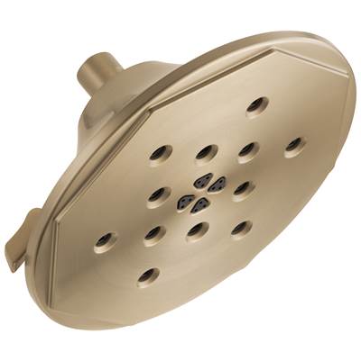 Brizo 87461-GL- Multifuction Showerhead With H2Okinetic Technology | FaucetExpress.ca