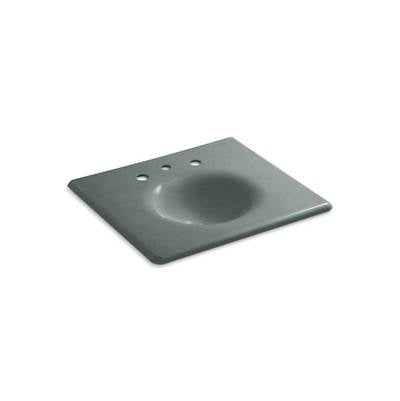 Kohler 3048-8-FT- Iron/Impressions® 25'' vanity-top bathroom sink with 8'' widespread faucet holes | FaucetExpress.ca