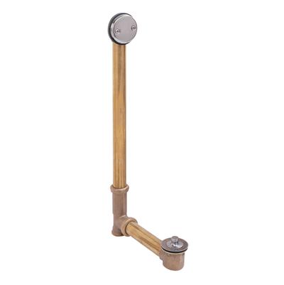 Mountain Plumbing HBDWLT22- Bath Waste & Overflow - 18 Gauge Solid Brass Body