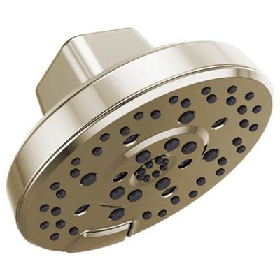 Brizo 87498-PN- 4-Function Raincan Showerhead With H2Okinetic Technology | FaucetExpress.ca