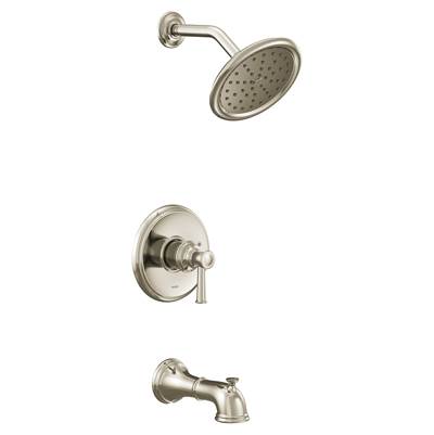 Moen UT2313EPNL- Belfied M-Core 2-Series Eco Performance 1-Handle Tub And Shower Trim Kit In Polished Nickel (Valve Sold Separately)