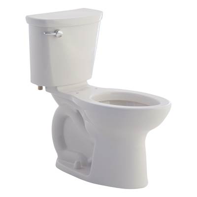 American Standard 215AB104.021- Cadet Pro Two-Piece 1.28 Gpf/4.8 Lpf Chair Height Elongated 10-Inch Rough Toilet Less Seat