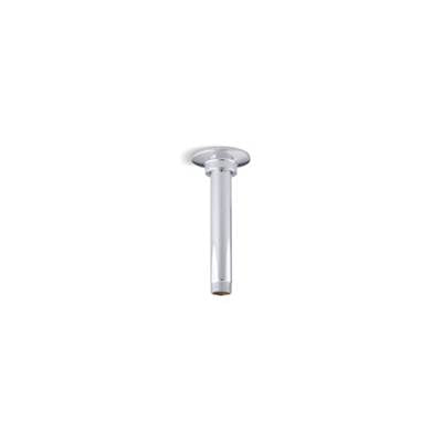 Kohler 7394-CP- 6'' ceiling mount rainhead arm and flange | FaucetExpress.ca