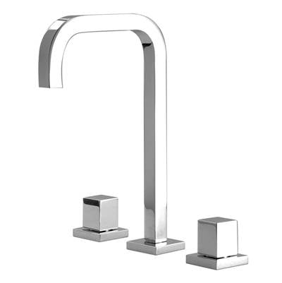 Aquabrass - X7816 Xsquare Widespread Lav Faucet 8''Cc