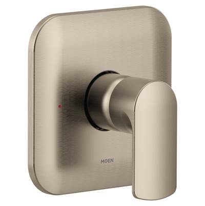 Moen UT3811BN- Rizon M-CORE 3-Series 1-Handle Valve Trim Kit in Brushed Nickel (Valve Not Included) - FaucetExpress.ca