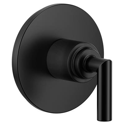 Moen UTS23005BL- Arris 1-Handle M-CORE Transfer Valve Trim Kit in Matte Black (Valve Not Included)