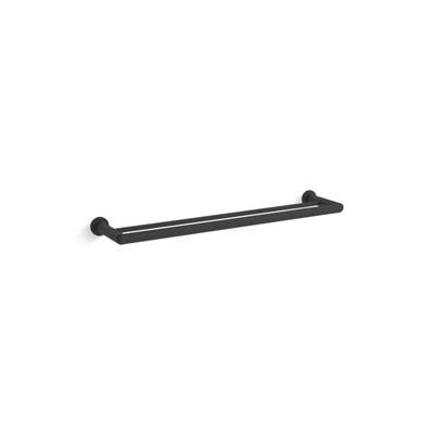 Kohler 97890-BL- Kumin® 24'' double towel bar | FaucetExpress.ca