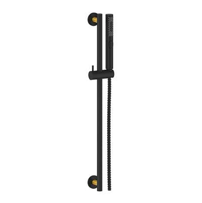 Vogt BH.06.02.GB- Drava Sliding Shower Bar With 4-Spray Hand Shower Mg/Mb - FaucetExpress.ca