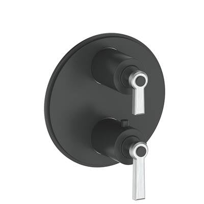 Vogt VT.Z1.320.SB- Zehn 3-Way Thermostatic Valve and Trim Stainless Steel Matte Black