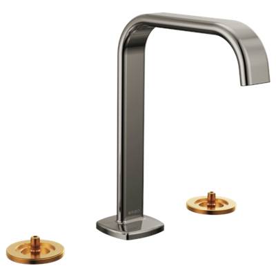 Brizo 65368LF-BNXLHP-ECO - Widespread Square Spout (1.2 Gpm)