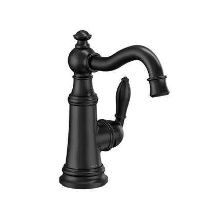 Moen S62101BL- Weymouth Matte Black One-Handle High Arc Bar Faucet