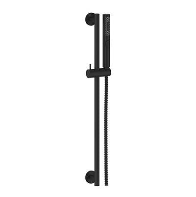 Vogt BH.06.02.MB- Drava Sliding Shower Bar With 4-Spray Hand Shower Mb - FaucetExpress.ca