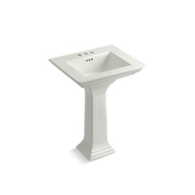 Kohler 2344-4-NY- Memoirs® Stately 24'' Pedestal bathroom sink with 4'' centerset faucet holes | FaucetExpress.ca