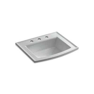 Kohler 2356-8-95- Archer® Drop-in bathroom sink with 8'' widespread faucet holes | FaucetExpress.ca