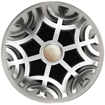 Linkasink D011 - Maze Grid Strainer with Mother of Pearl Screw