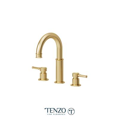 Tenzo ALY13-BG- Alyss 8In Lavatory Faucet Brushed Gold