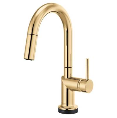 Brizo 64975LF-PGLHP- Odin SmartTouch Pull-Down Prep Kitchen Faucet with Arc Spout - Handle Not Included