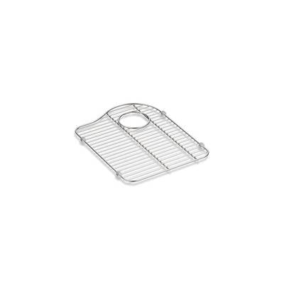 Kohler 5135-ST- Hartland® stainless steel sink rack, 13-1/8'' x 16-7/8'', for right-hand bowl | FaucetExpress.ca